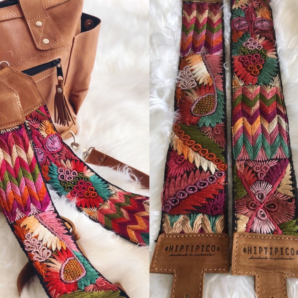 Hiptipico Embroidered Backpack Straps